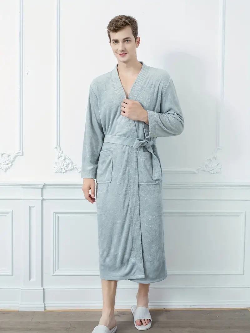 Peignoir de Bain Serviette en Coton