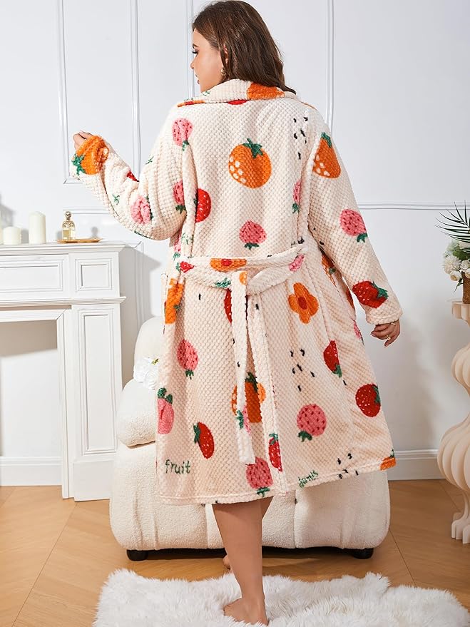 Peignoir Polaire Grande Taille