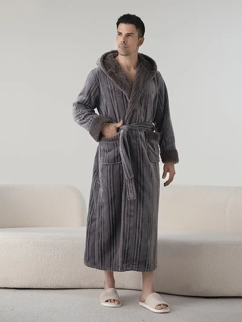 Peignoir de Bain Polaire Éponge