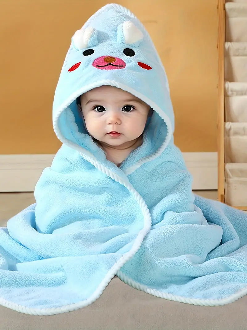 Cape de Bain Serviette Éponge pour Bébé