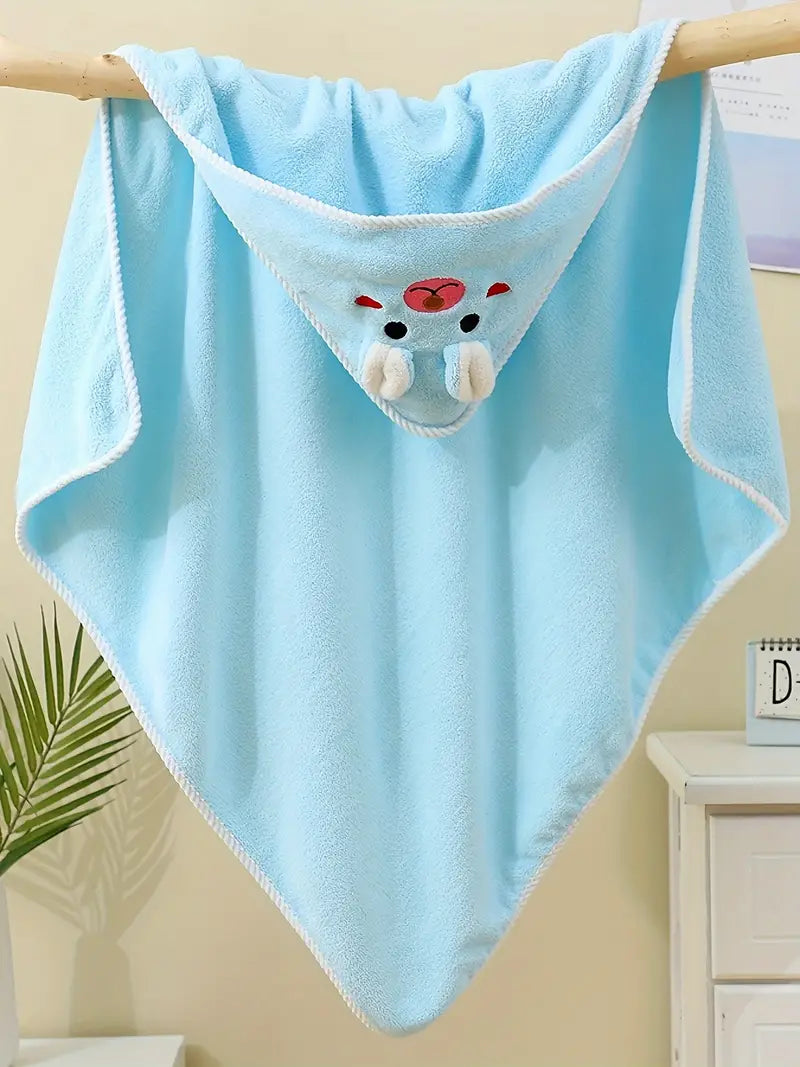 Cape de Bain Serviette Éponge pour Bébé