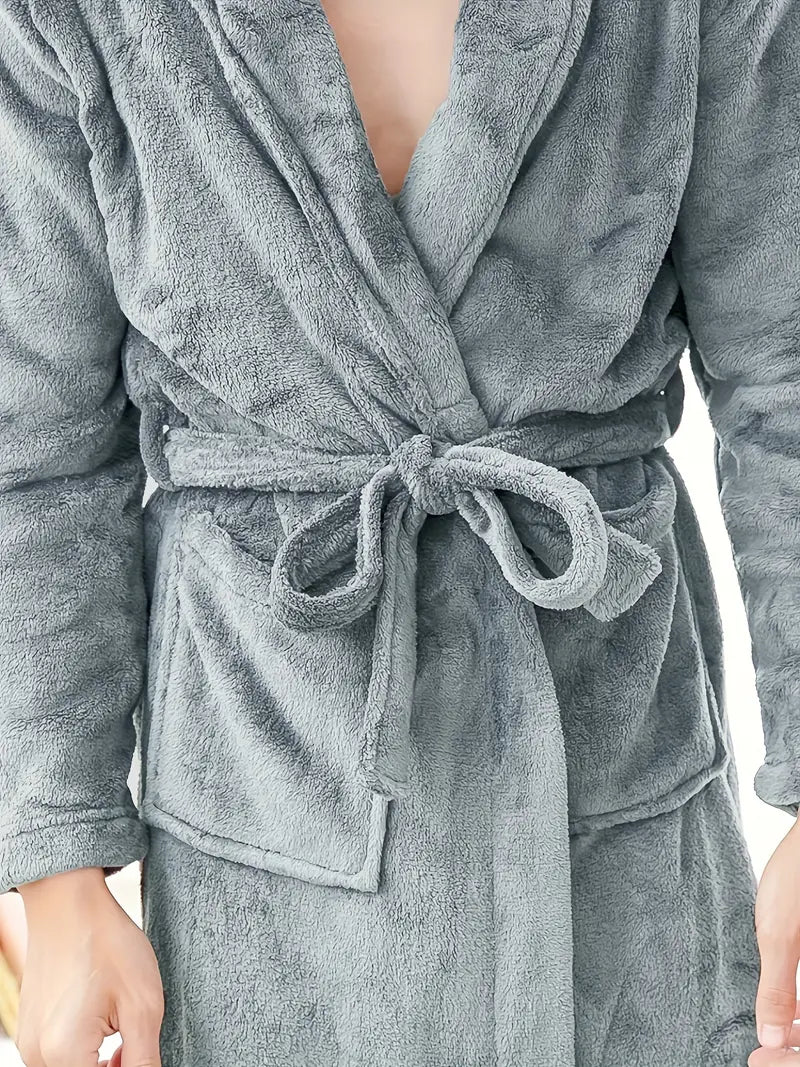 Peignoir Éponge Chaud de Qualité