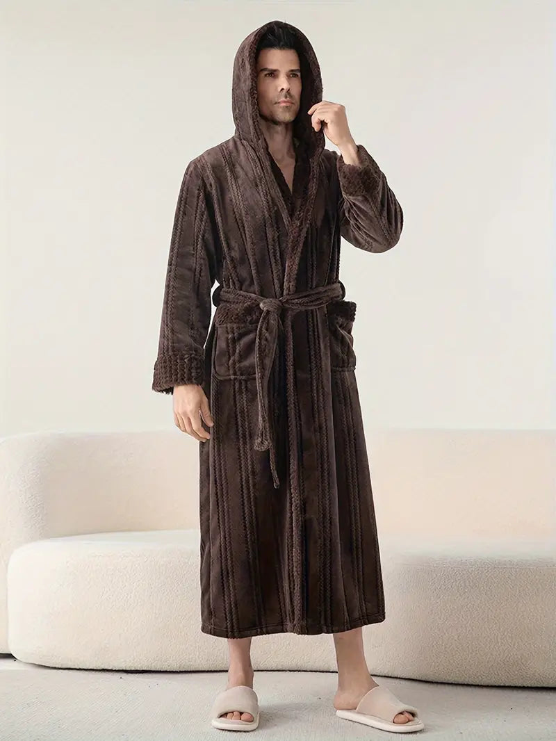 Peignoir de Bain Polaire Éponge