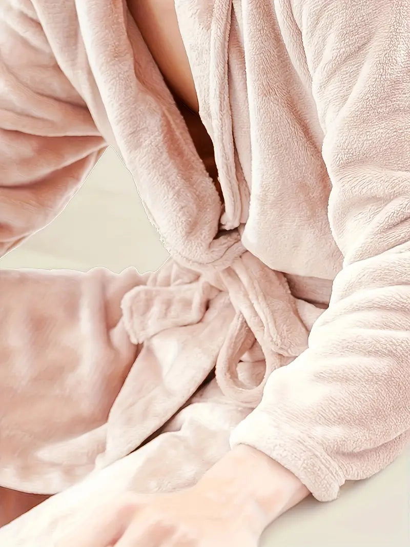 Peignoir Éponge Chaud de Qualité