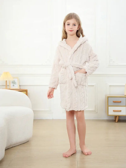 Peignoir de Bain Enfant en Tricot