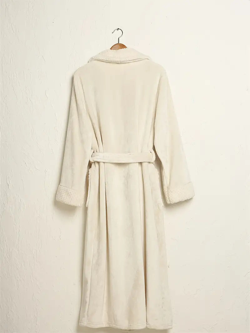 Peignoir D'hiver en Polaire Épaisse