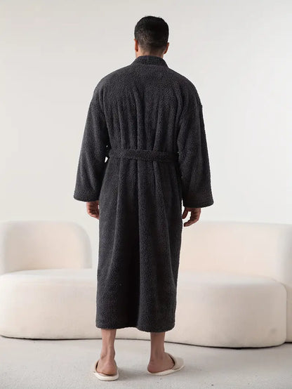 Peignoir de Bain Polaire Chaud