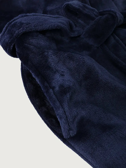 Peignoir Polaire Chaud et Éponge