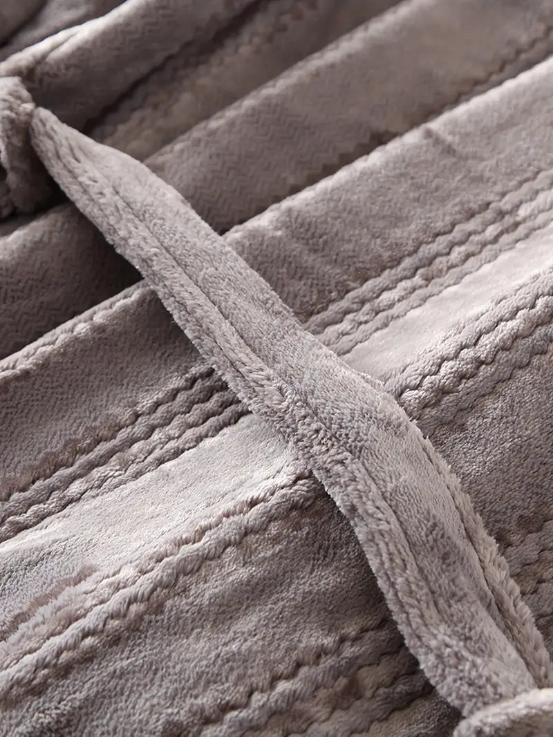 Peignoir de Bain Polaire Éponge