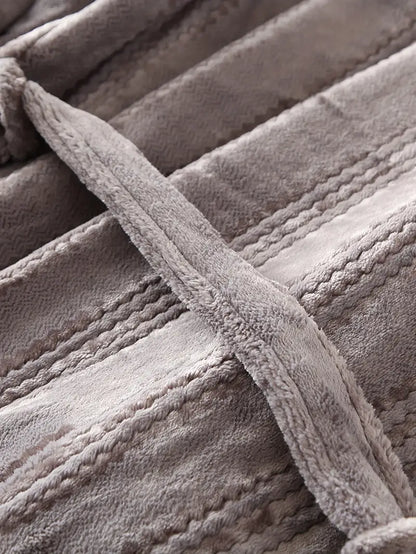 Peignoir de Bain Polaire Éponge