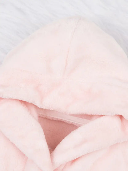 Peignoir de Bain Enfant Doux Rose