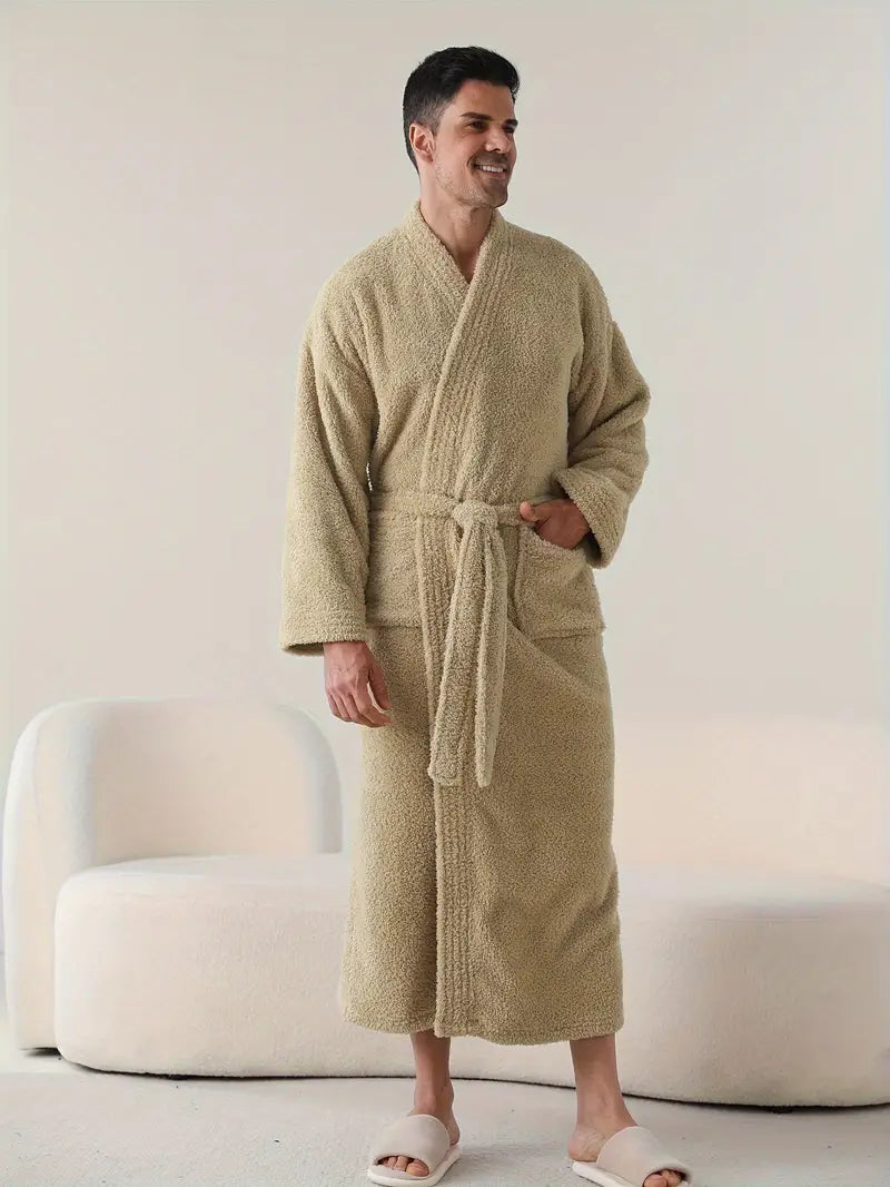 Peignoir de Bain Polaire Chaud