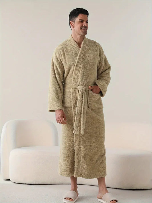 Peignoir de Bain Polaire Chaud