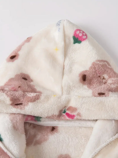 Peignoir de Bain Enfant Polaire Épaisse