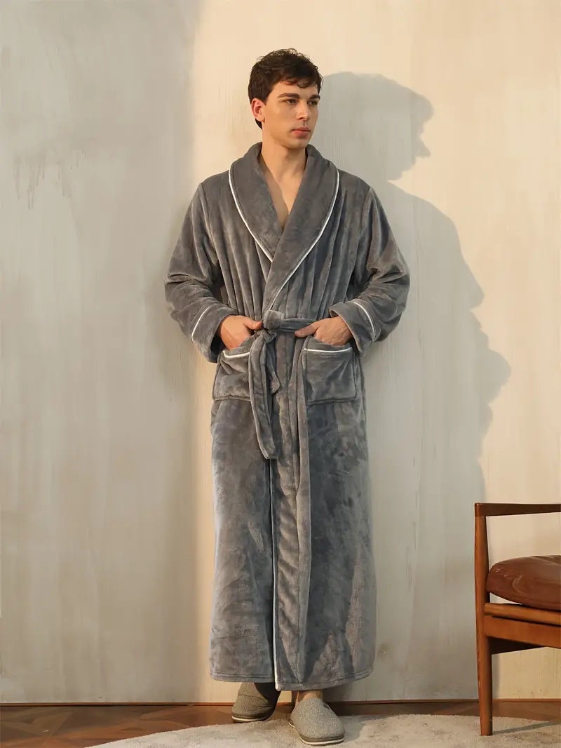 Peignoir Longue en Éponge Épaisse