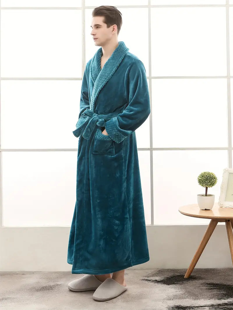 Peignoir D'hiver en Polaire Épaisse