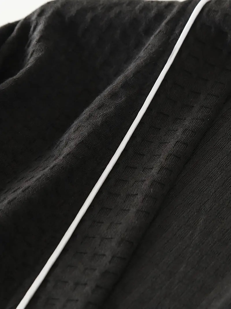 Peignoir de Bain Nid D'abeille Doux