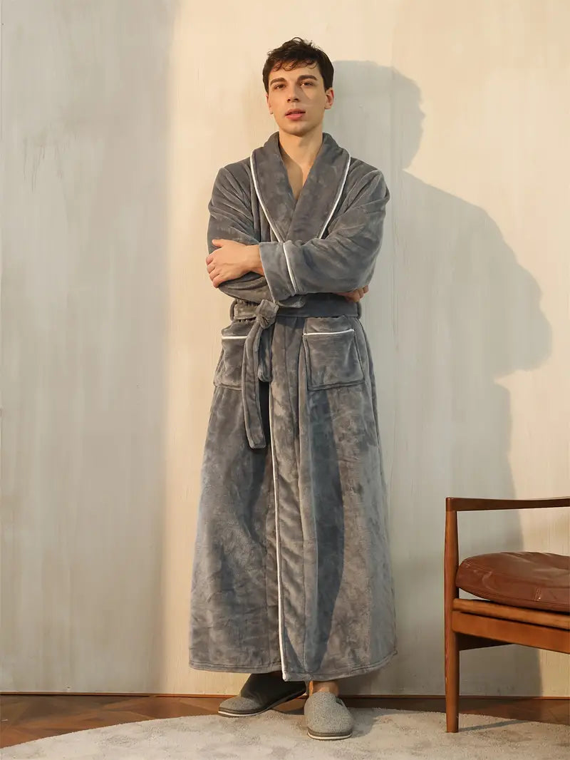 Peignoir Longue en Éponge Épaisse