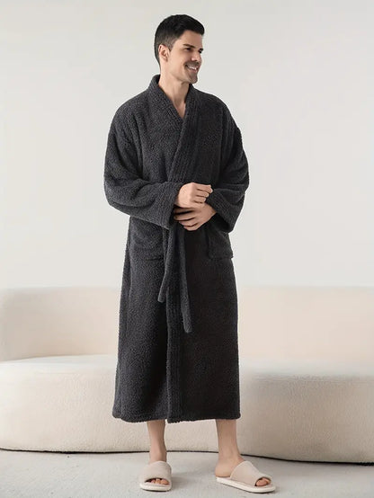 Peignoir de Bain Polaire Chaud