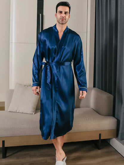 Peignoir de Luxe à Manches Longues
