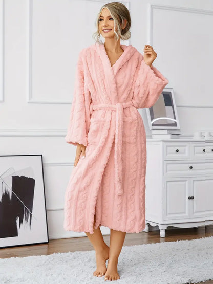 Peignoir de Bain Éponge Moelleux