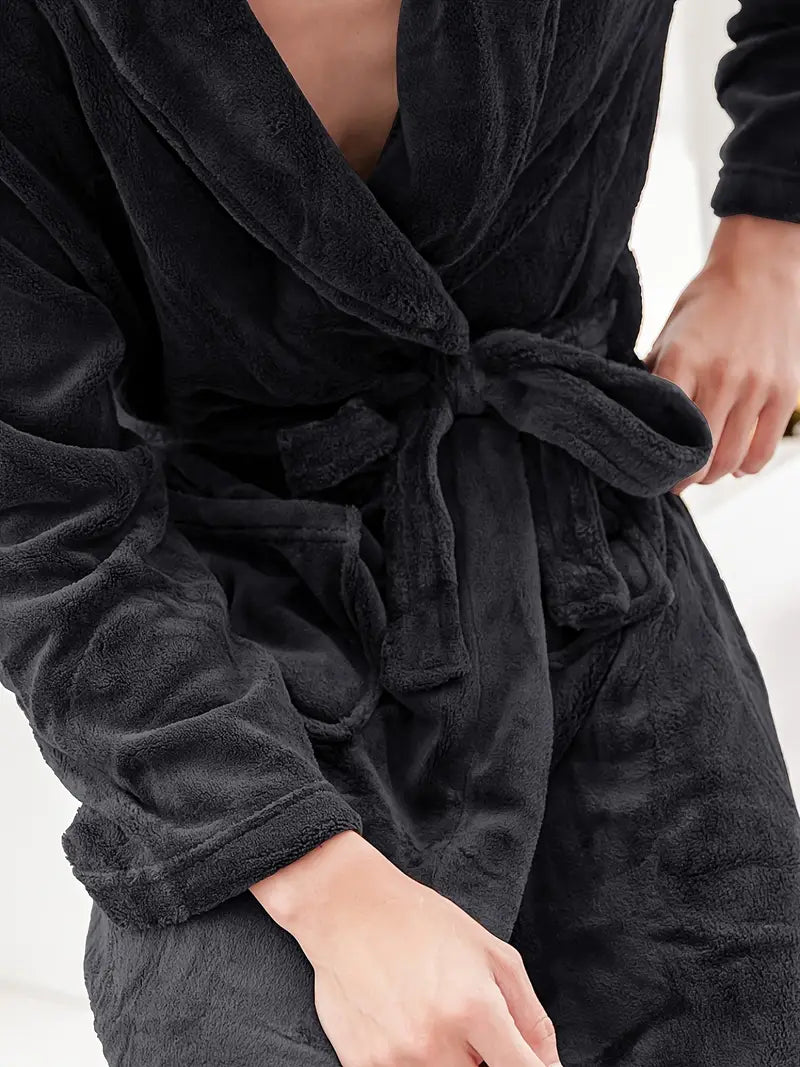 Peignoir Éponge Chaud de Qualité