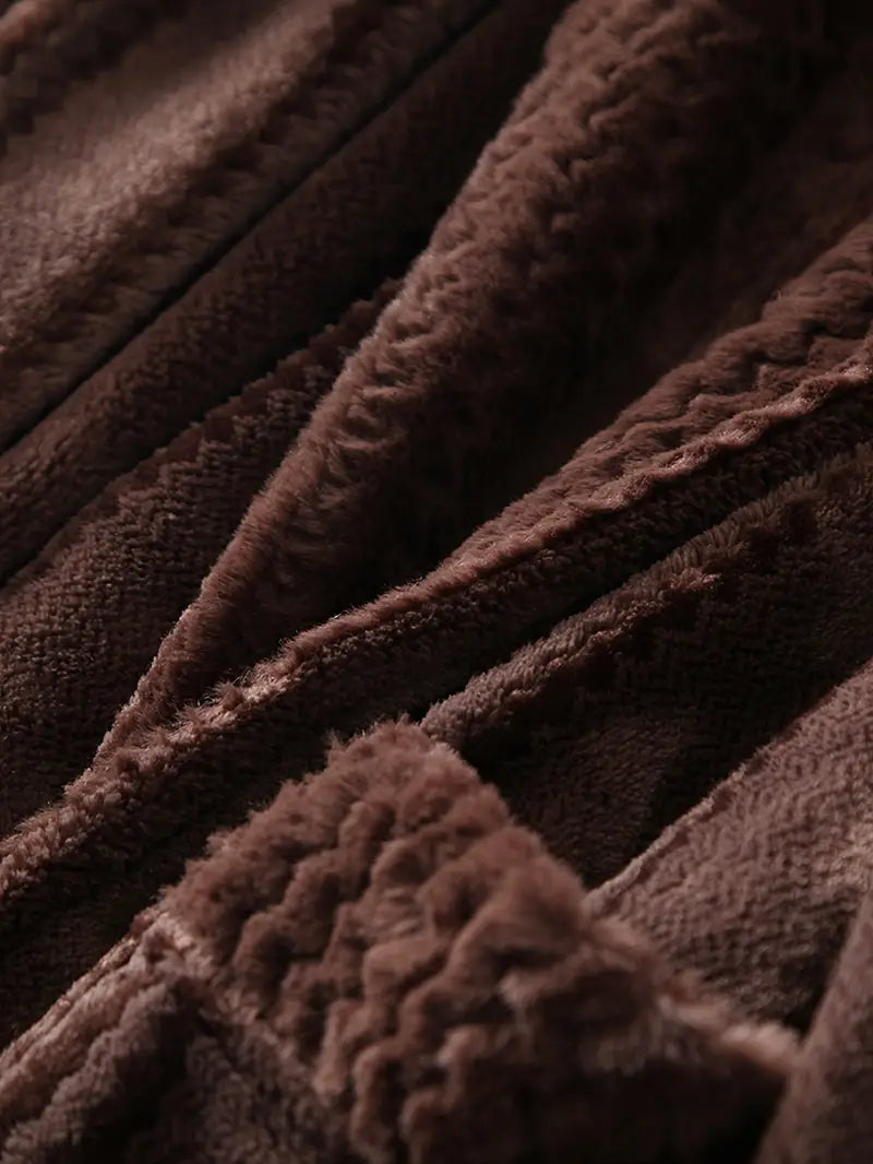 Peignoir de Bain Polaire Éponge