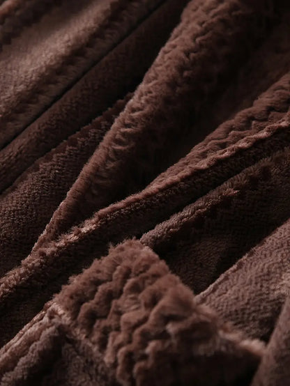 Peignoir de Bain Polaire Éponge