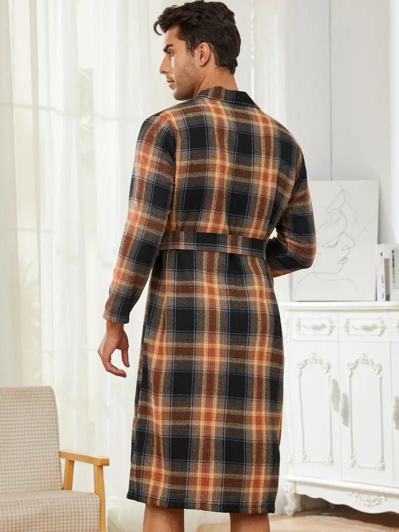 Peignoir Original Soft de Bain de Carreaux