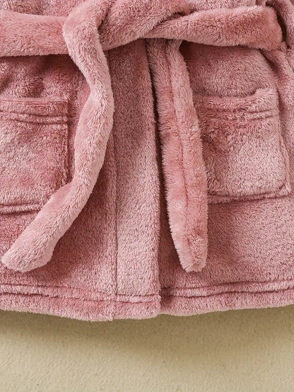Peignoir de Bain Enfant avec Oreilles pour Bébé