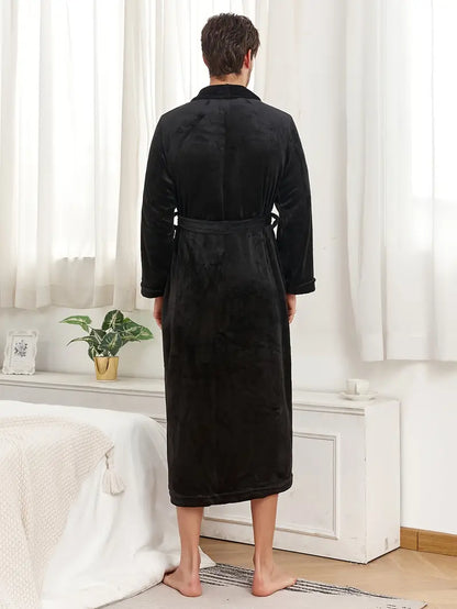 Peignoir de Bain Simple et Chaud Polaire