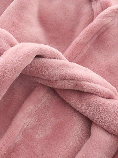 Peignoir de Bain Enfant Éponge avec Motif de Cerf