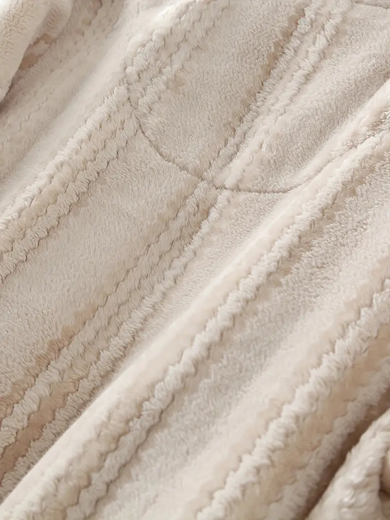 Peignoir de Bain Polaire Éponge