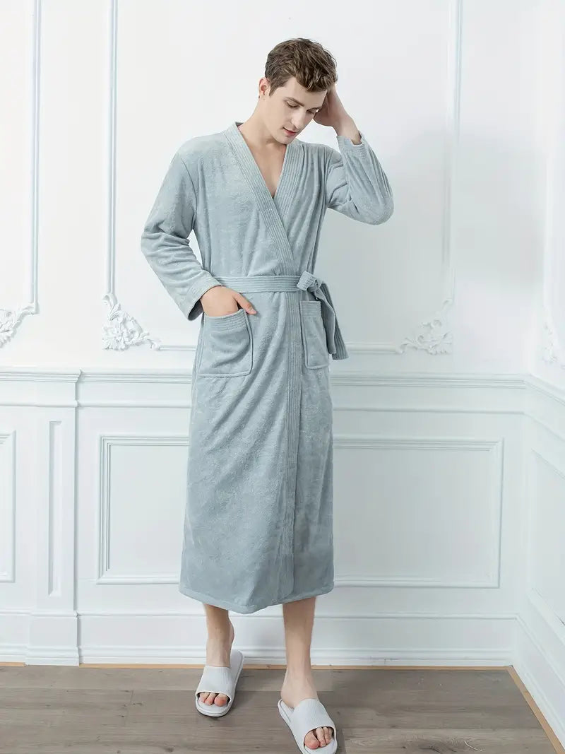 Peignoir de Bain Serviette en Coton