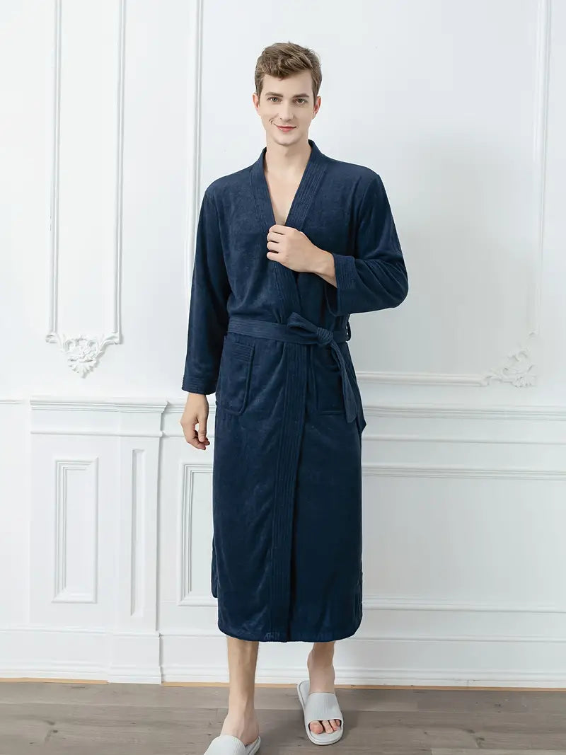 Peignoir de Bain Serviette en Coton