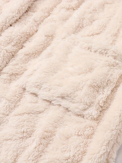 Peignoir de Bain Éponge Moelleux