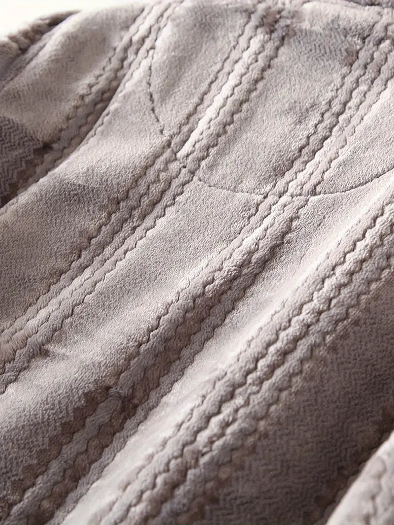 Peignoir de Bain Polaire Éponge