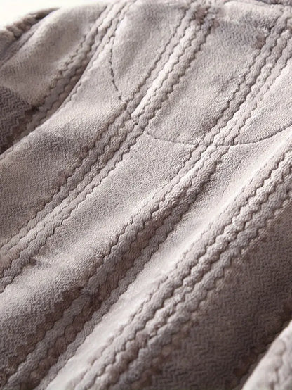 Peignoir de Bain Polaire Éponge