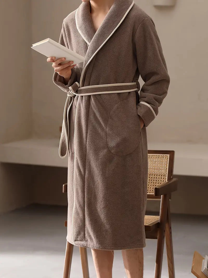 Peignoir en Polaire Premium pour L'automne et L'hiver