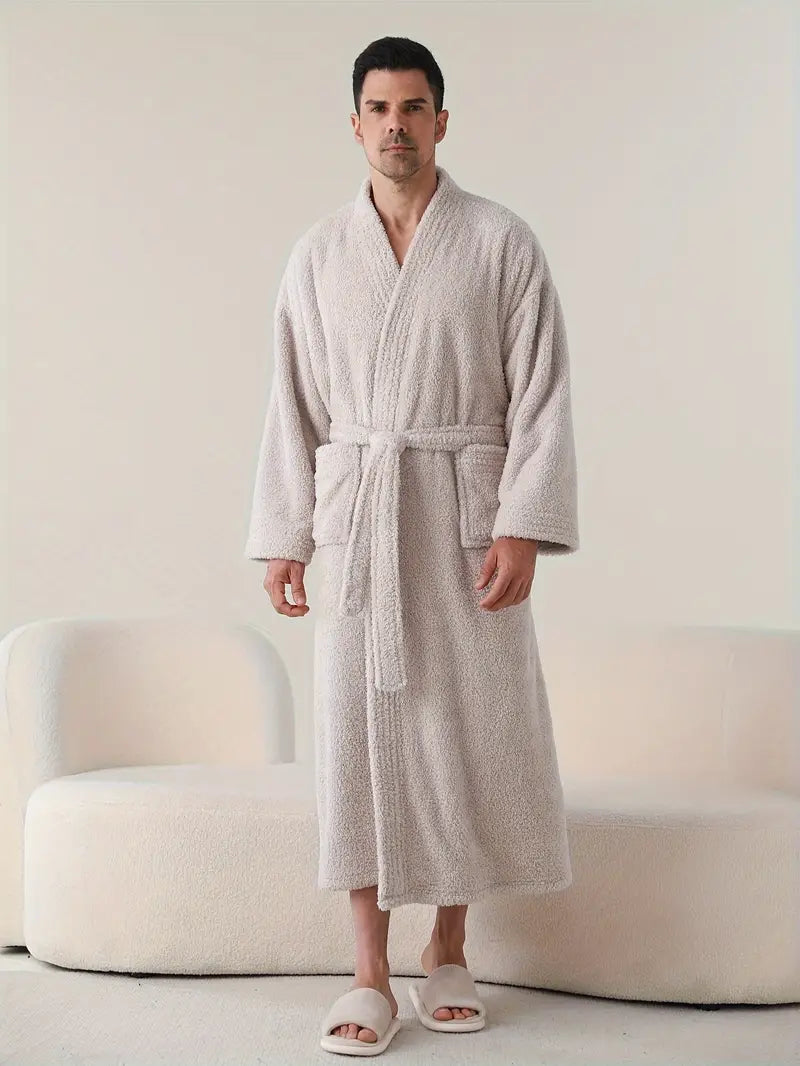 Peignoir de Bain Polaire Chaud