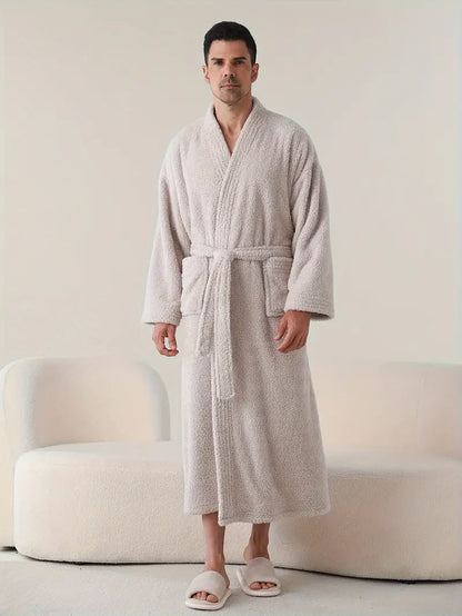 Peignoir de Bain Polaire Chaud