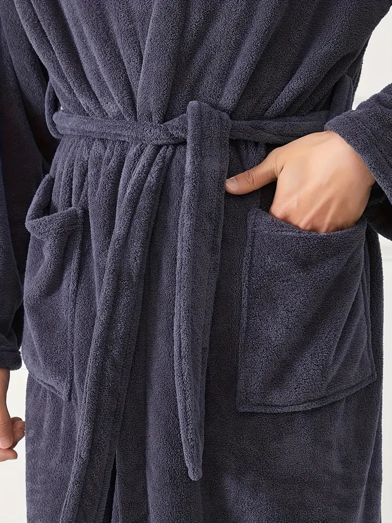 Peignoir de Bain Chaud avec Capuche