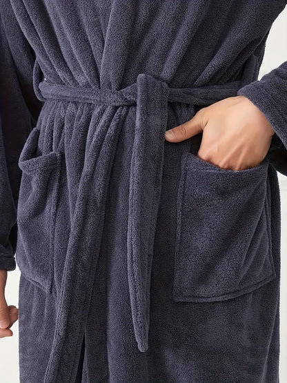 Peignoir de Bain Chaud avec Capuche