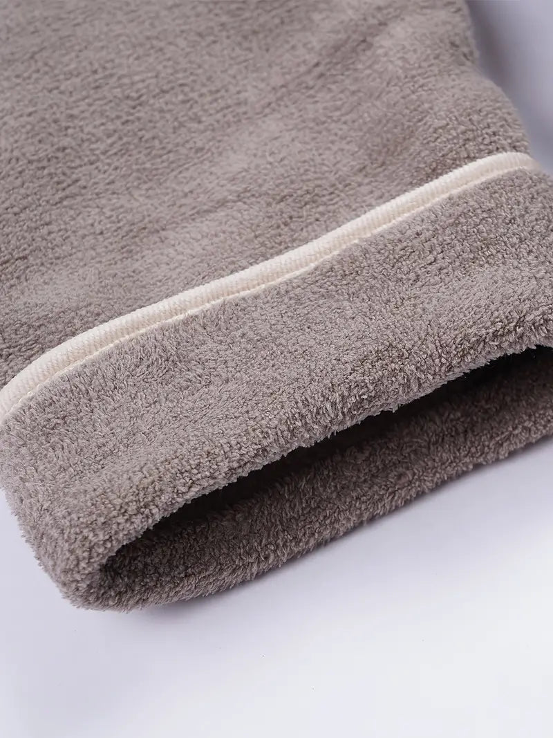 Peignoir en Polaire Premium pour L'automne et L'hiver