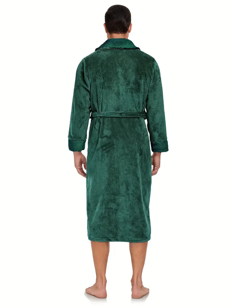 Peignoir Éponge Chaud Vert