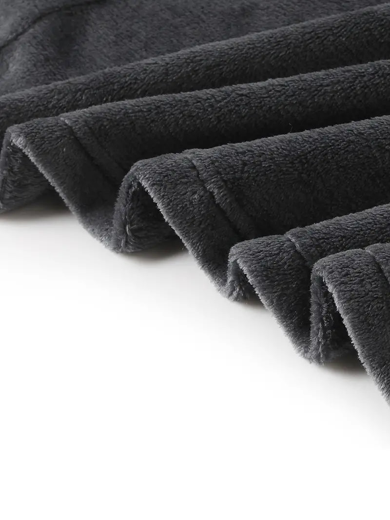 Peignoir Polaire Chaud et Éponge