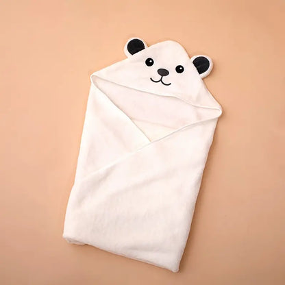 Cape de Bain Bébé Avec Motif Panda