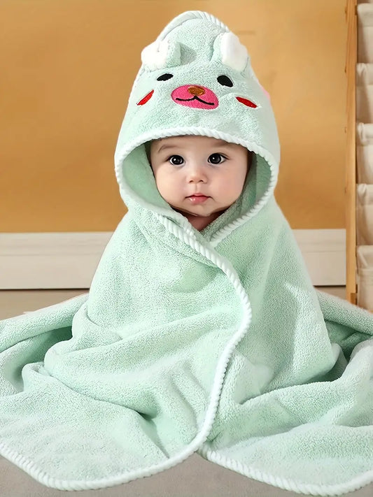 Cape de Bain Serviette Éponge pour Bébé