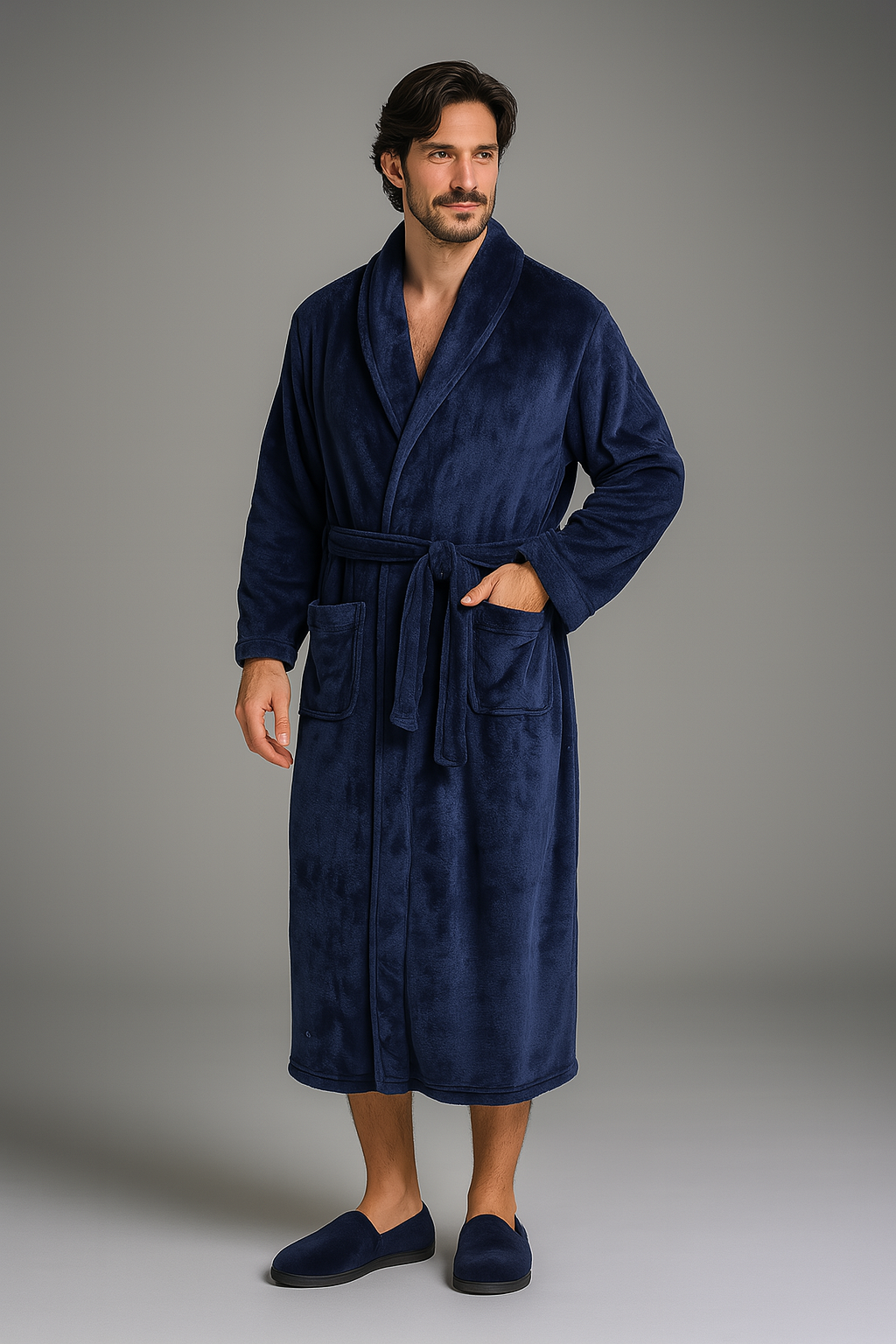 Peignoir en Polaire Épaisse Original