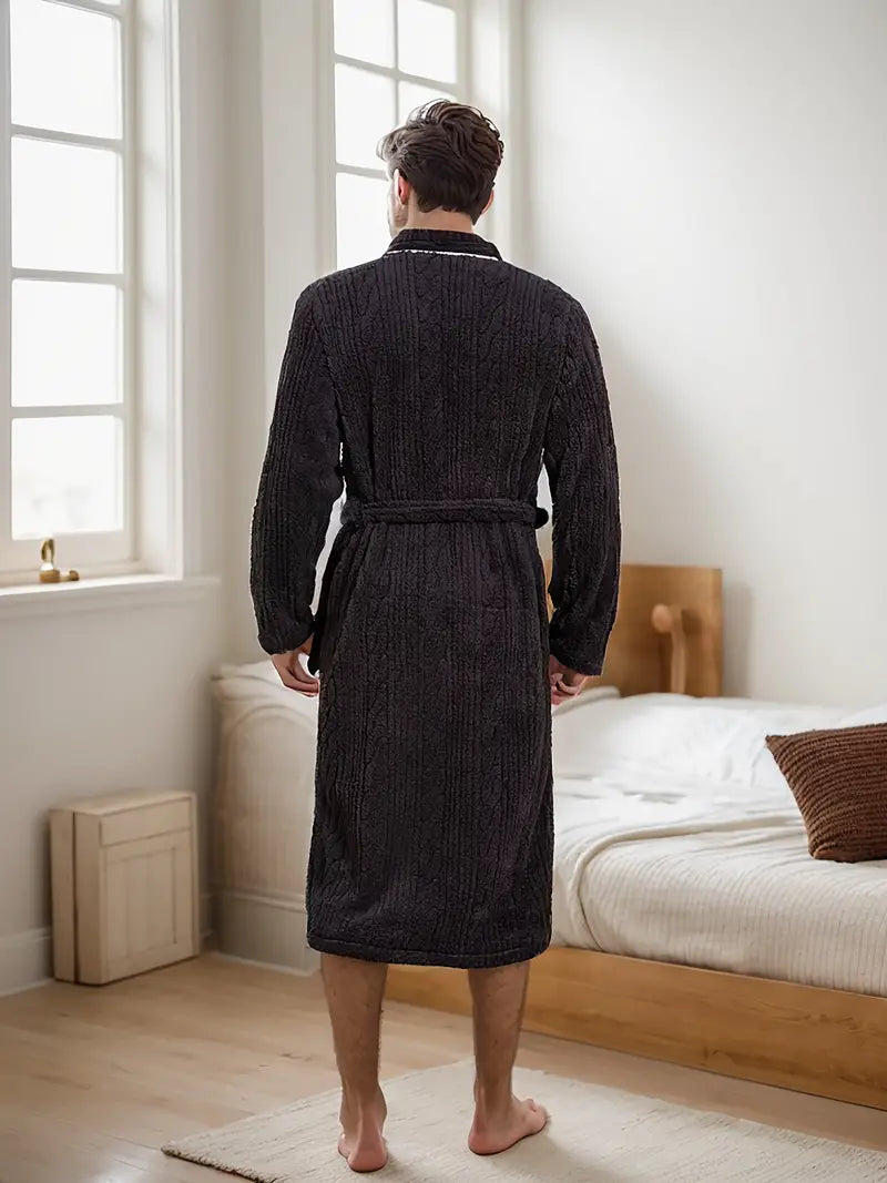 Peignoir en Éponge Épaisse et Douce